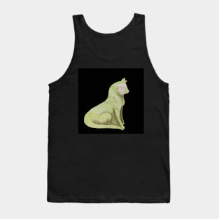 Fancy Lady slipper pretty kitty watercolor Tank Top